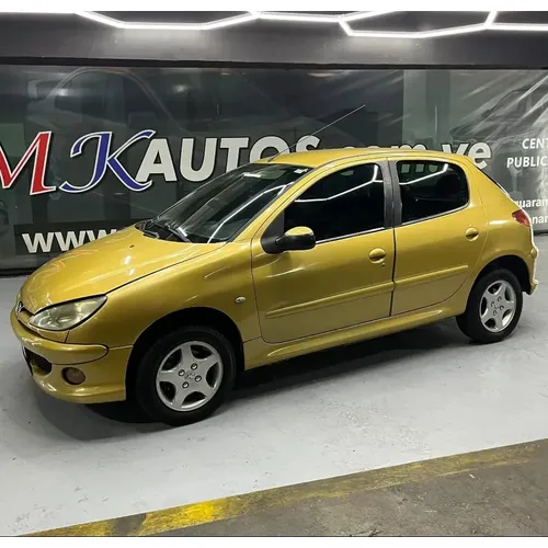 Peugeot 206 2009 Amarillo Caracas