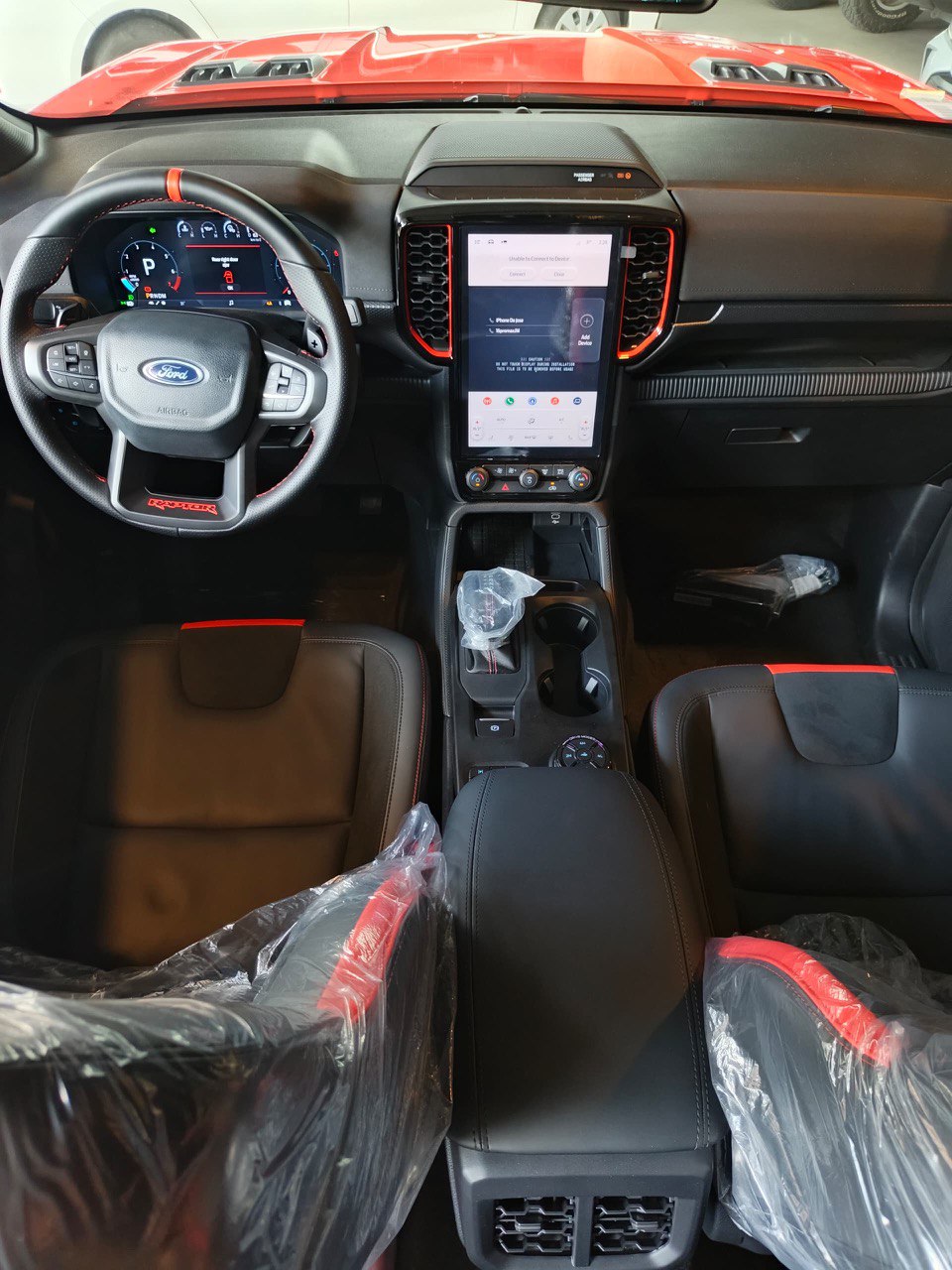 Ford Ranger Raptor 2025 Rojo Caracas