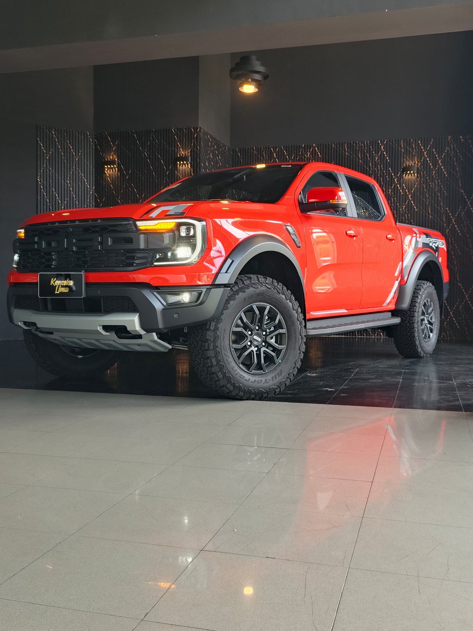 Ford Ranger Raptor 2025 Rojo Caracas