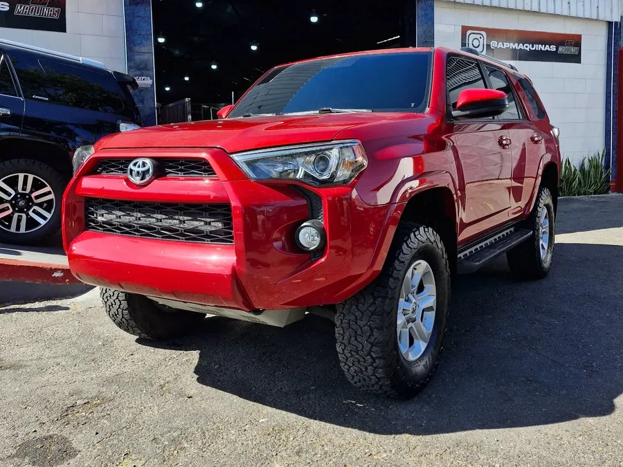 Toyota 4Runner SR5 2019 Rojo Maracay