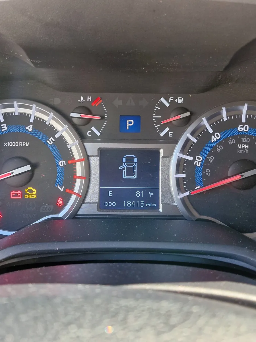 Toyota 4Runner SR5 2019 Rojo Maracay
