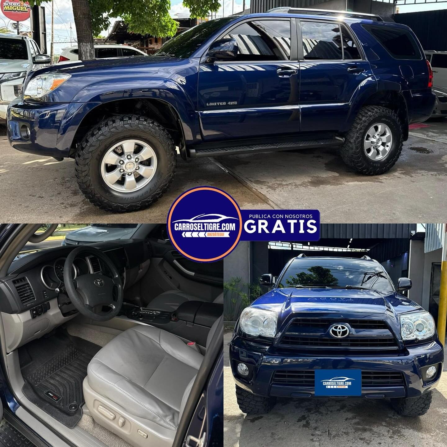 Toyota 4Runner 2007 limited 4WD Azul