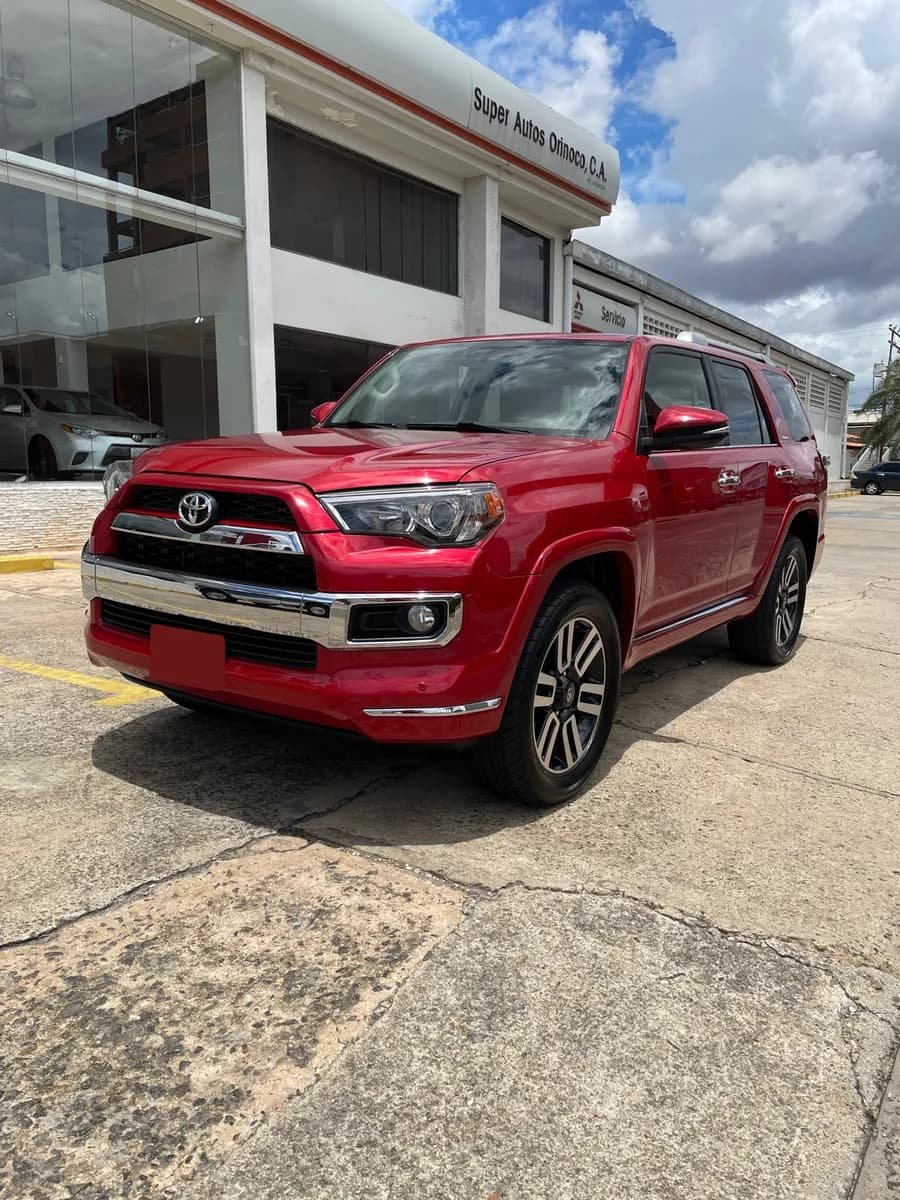 Toyota 4Runner Limited 2016 Rojo