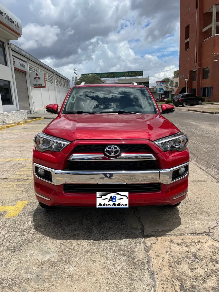 Toyota 4Runner Limited 2016 Rojo