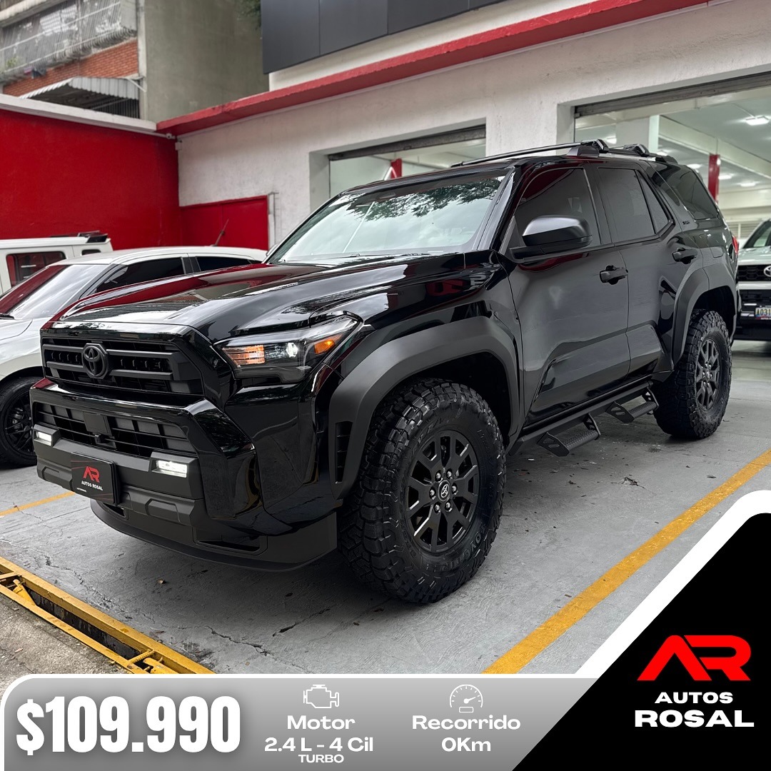 Toyota 4Runner SR5 2025 Negro Caracas