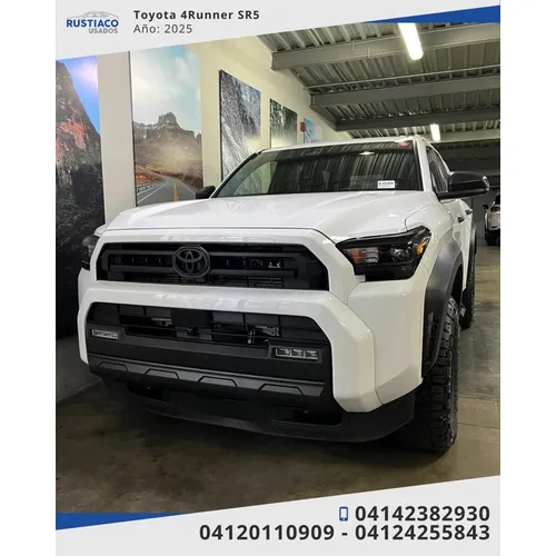Toyota 4Runner SR5 2025 Blanco Caracas