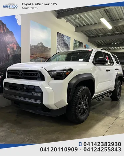 Toyota 4Runner SR5 2025 Blanco Caracas