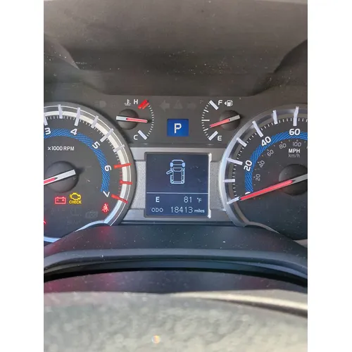 Toyota 4Runner SR5 2019 Rojo Maracay