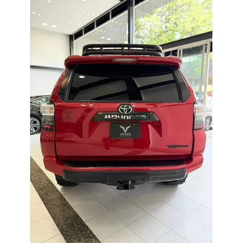 Toyota 4Runner TRD PRO 2019 Rojo Caracas
