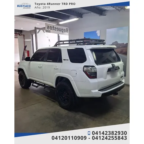 Toyota 4Runner TRD PRO 2019 Blanco Caracas
