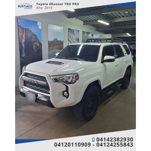 Toyota 4Runner TRD PRO 2019 Blanco Caracas