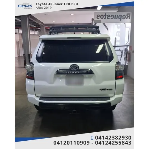 Toyota 4Runner TRD PRO 2019 Blanco Caracas
