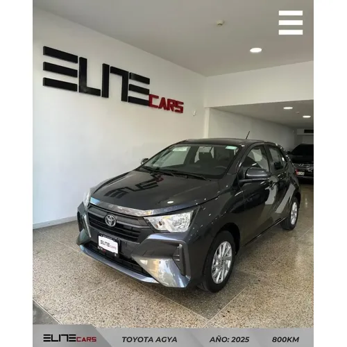 Toyota AGYA 2025 Gris Caracas