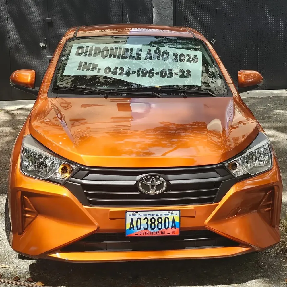 Toyota AGYA 2026 Blanco Maracaibo