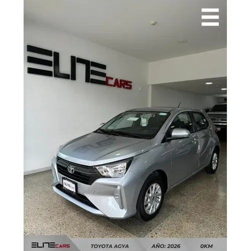Toyota AGYA 2026 Plateado Caracas