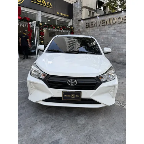 Toyota AGYA 2025 Blanco Caracas