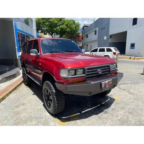 Toyota Land Cruiser Autana 2001 Rojo Caracas