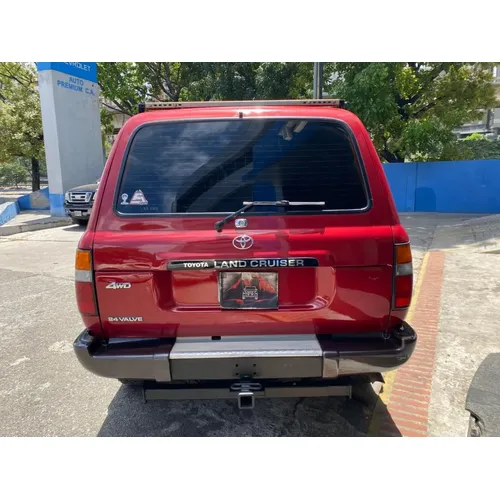 Toyota Land Cruiser Autana 2001 Rojo Caracas