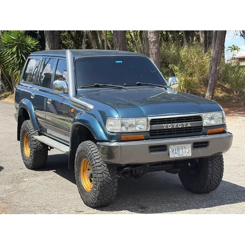 Toyota Land Cruiser Burbuja 2002 Azul Caracas