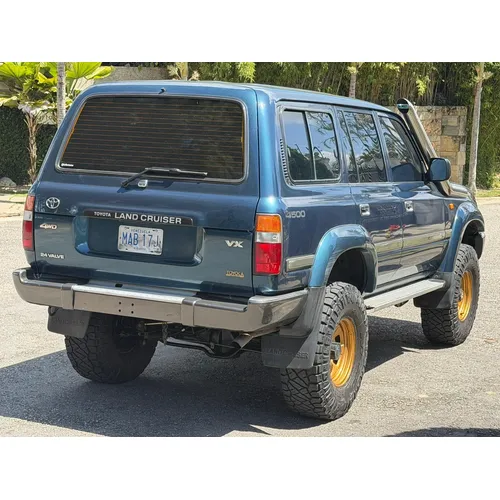 Toyota Land Cruiser Burbuja 2002 Azul Caracas