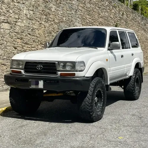 Toyota Land Cruiser Burbuja 2006 Blanco Caracas