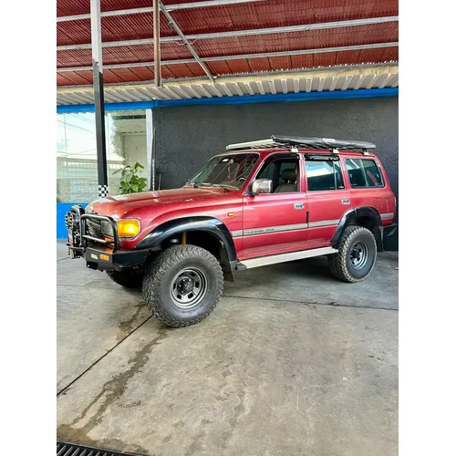 Toyota Land Cruiser VX Burbuja 2001 Rojo Caracas