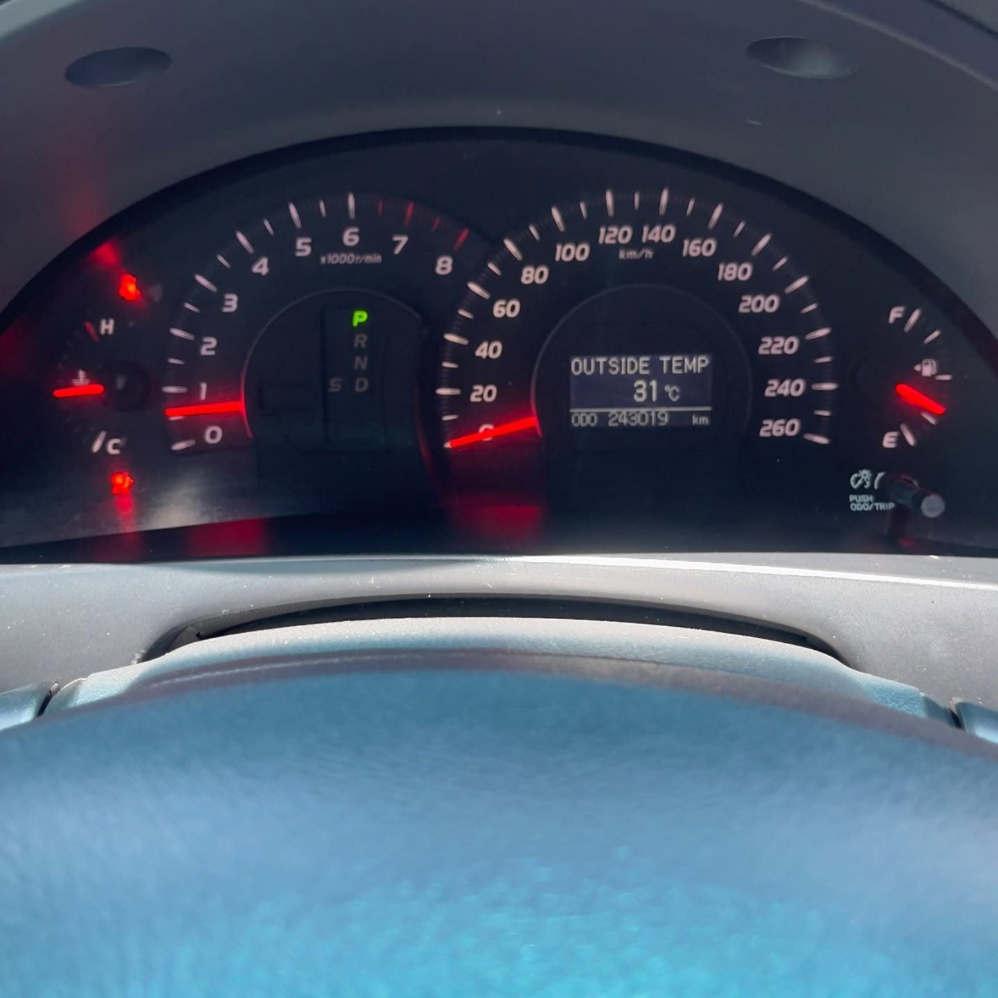 Toyota Camry 2007 Azul