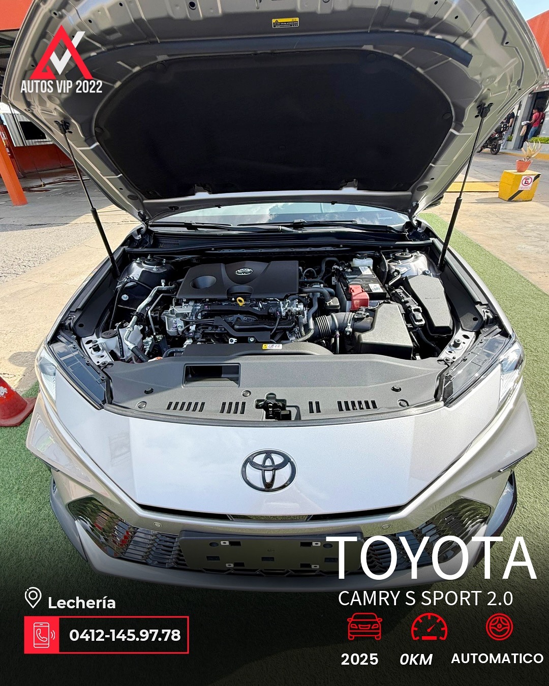 Toyota Camry S Sport 2.0 2025 gris10