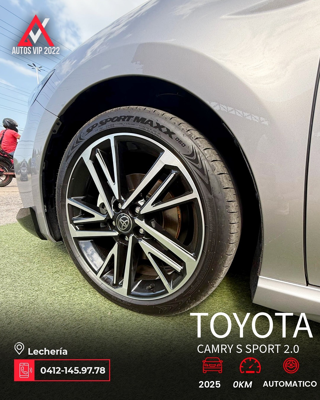 Toyota Camry S Sport 2.0 2025 gris11