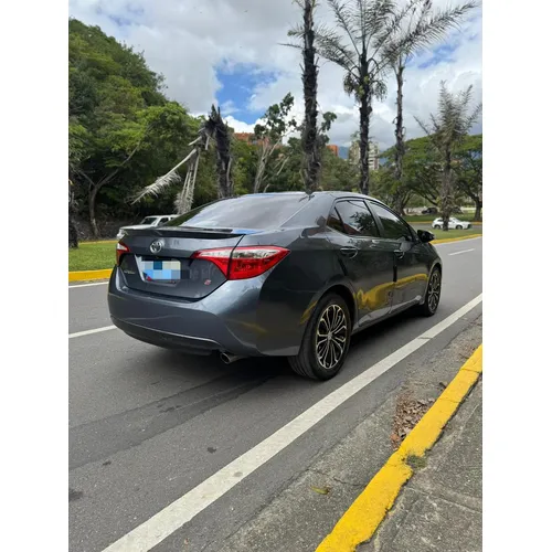 Toyota Corolla S 2016 Gris Caracas