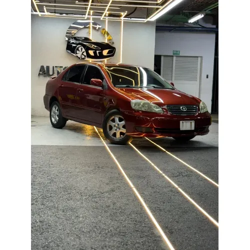 Toyota Corolla XEI 2008 Rojo Caracas