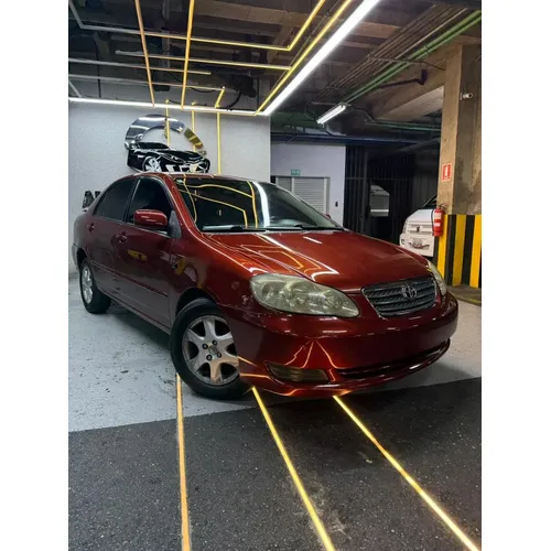 Toyota Corolla XEI 2008 Rojo Caracas