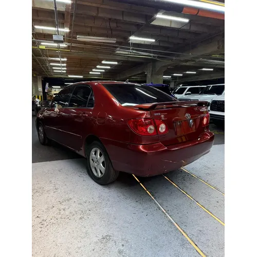 Toyota Corolla XEI 2008 Rojo Caracas