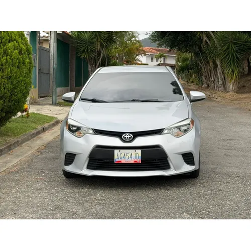 Toyota Corolla 2015 Plateado Caracas