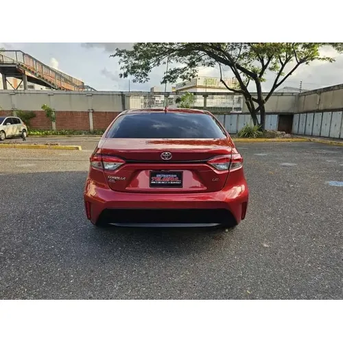Toyota Corolla 2020 Rojo Barquisimeto