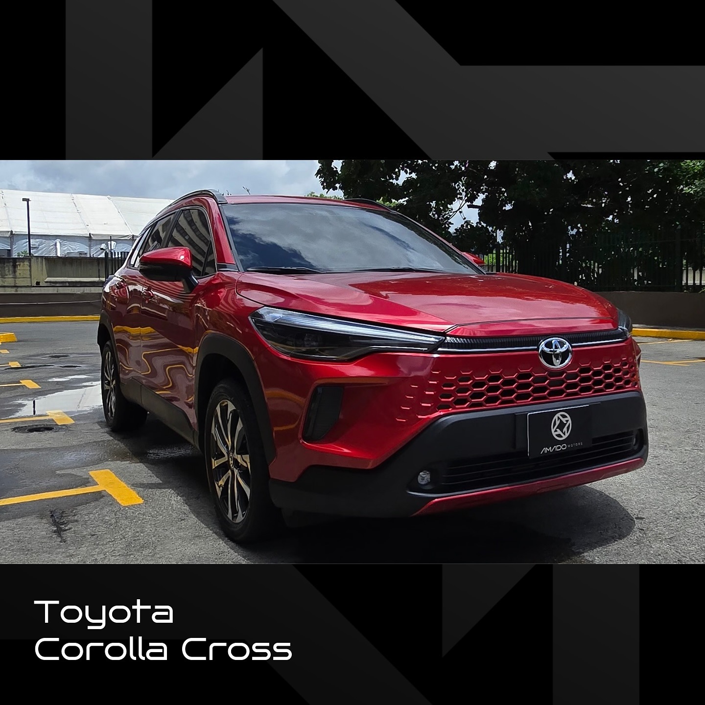 Toyota Corolla 2025 Rojo Caracas