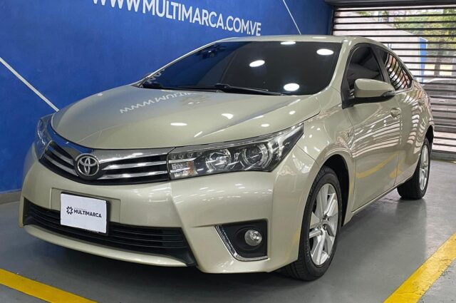 Toyota Corolla 2015 Dorado Caracas