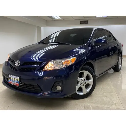 Toyota Corolla LE 2011 Azul Barquisimeto