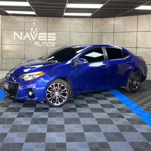 Toyota Corolla S 2016 Azul Caracas
