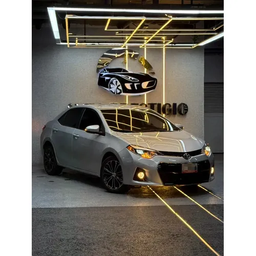 Toyota Corolla S 2015 Plateado Caracas