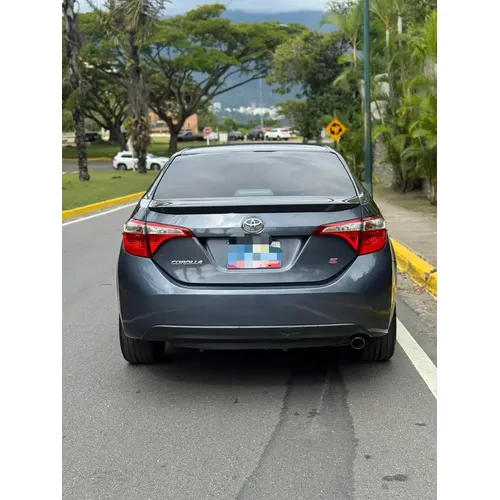 Toyota Corolla S 2016 Gris Caracas