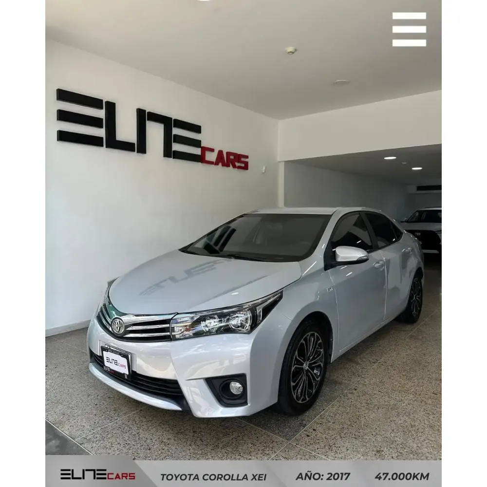 Toyota Corolla SE 2017 Plateado Caracas
