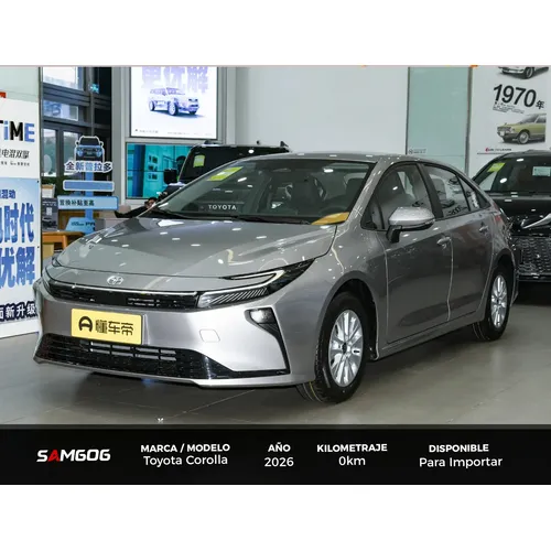 Toyota Corolla 2026 Plateado Caracas