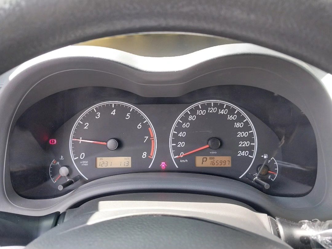 Toyota Corolla XEI 2010 Rojo