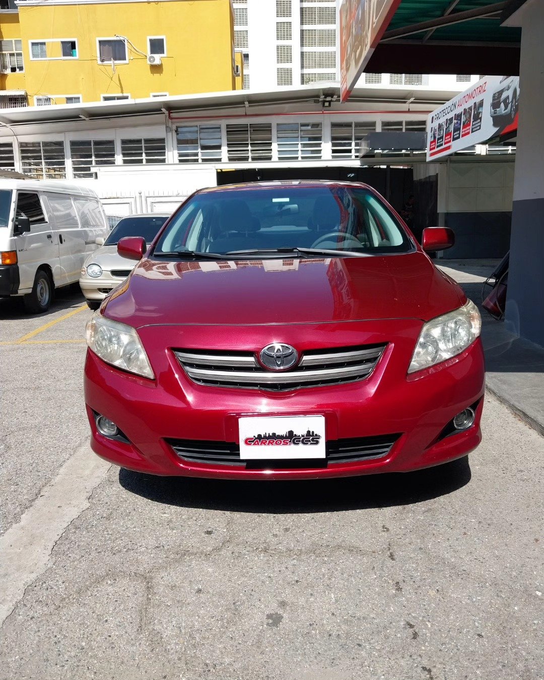 Toyota Corolla XEI 2010 Rojo
