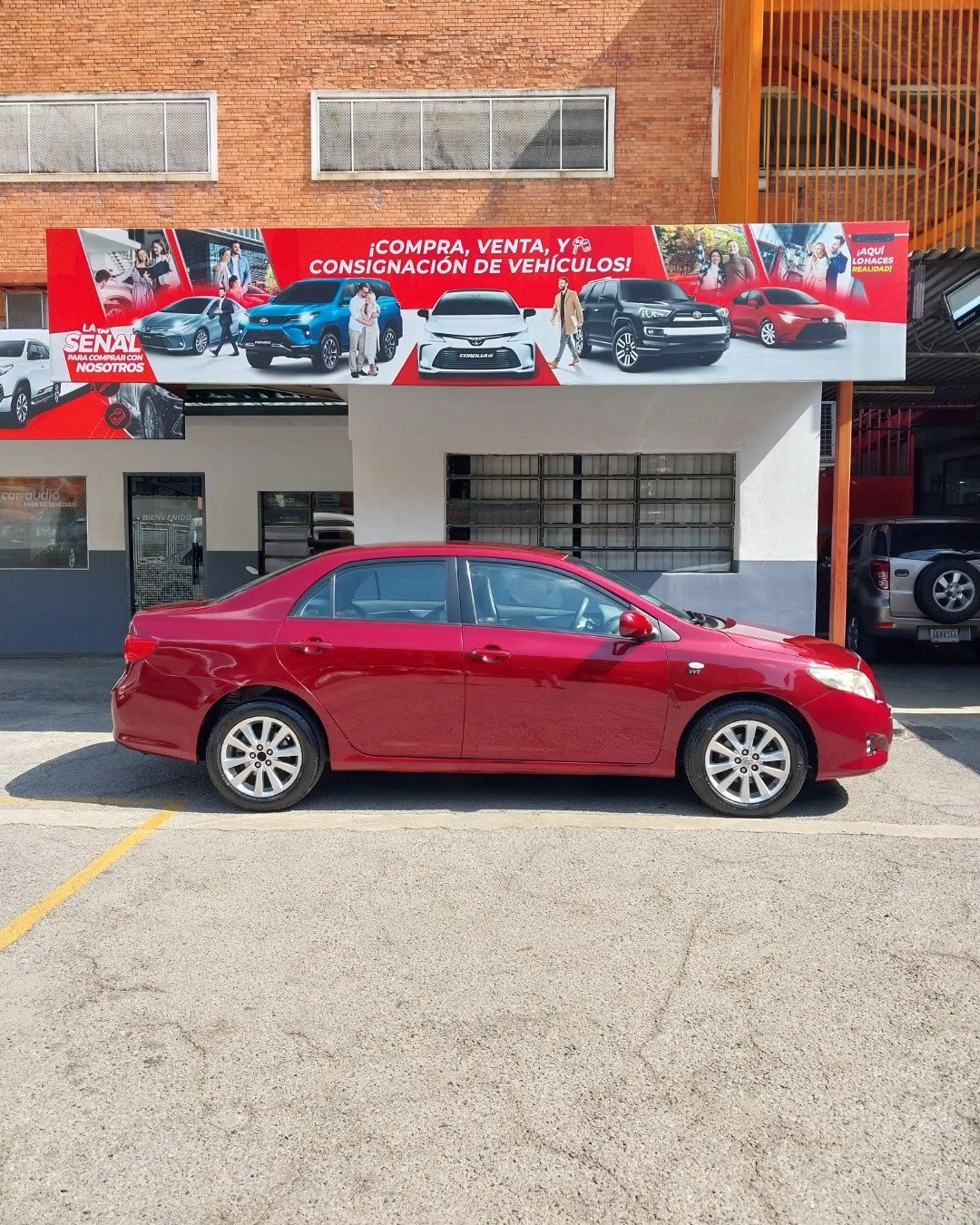 Toyota Corolla XEI 2010 Rojo
