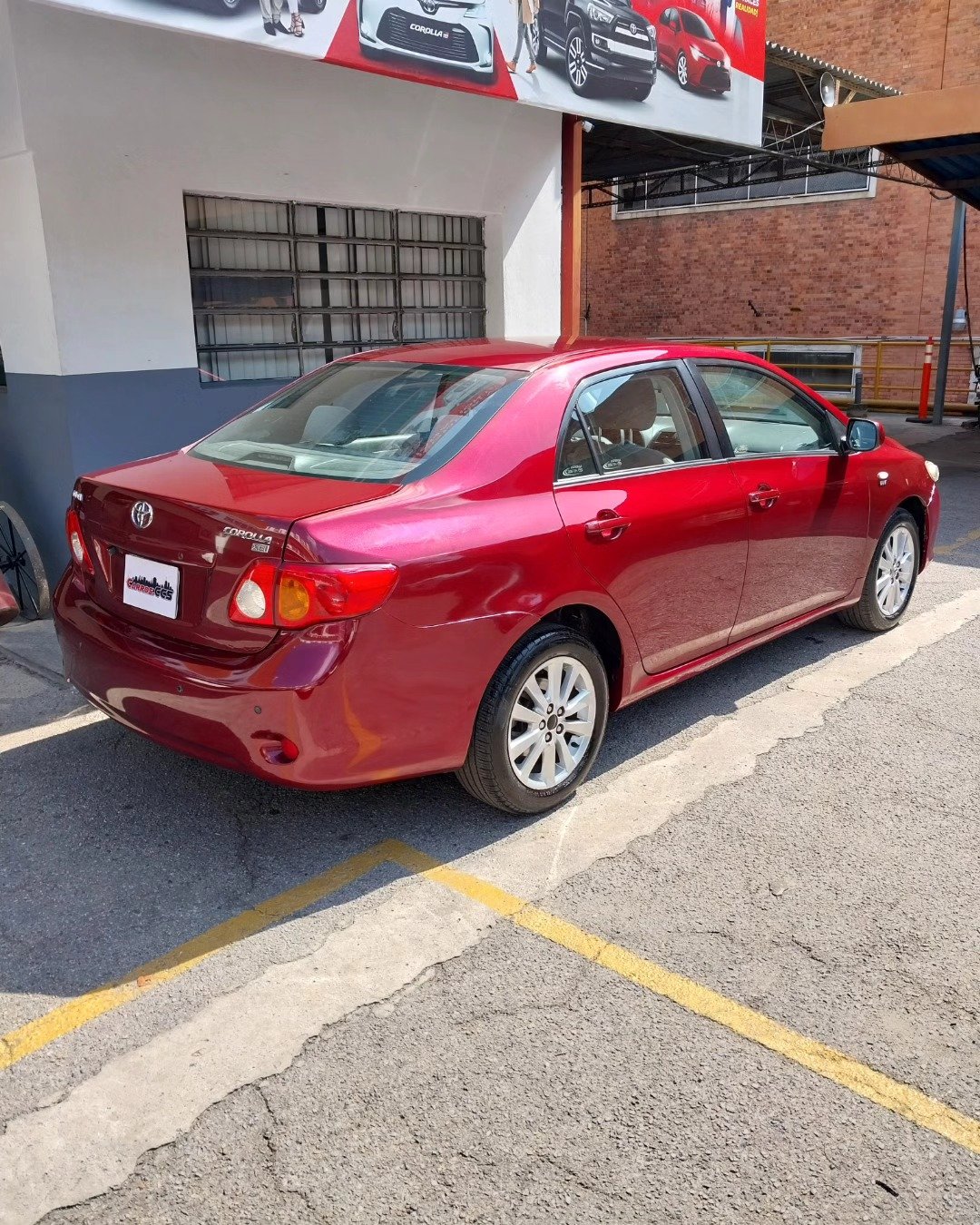 Toyota Corolla XEI 2010 Rojo