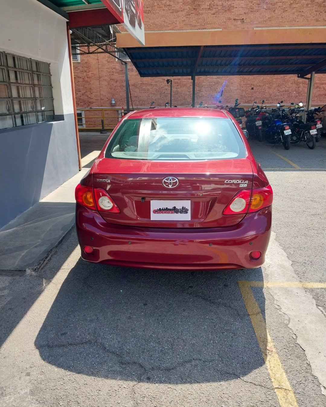Toyota Corolla XEI 2010 Rojo