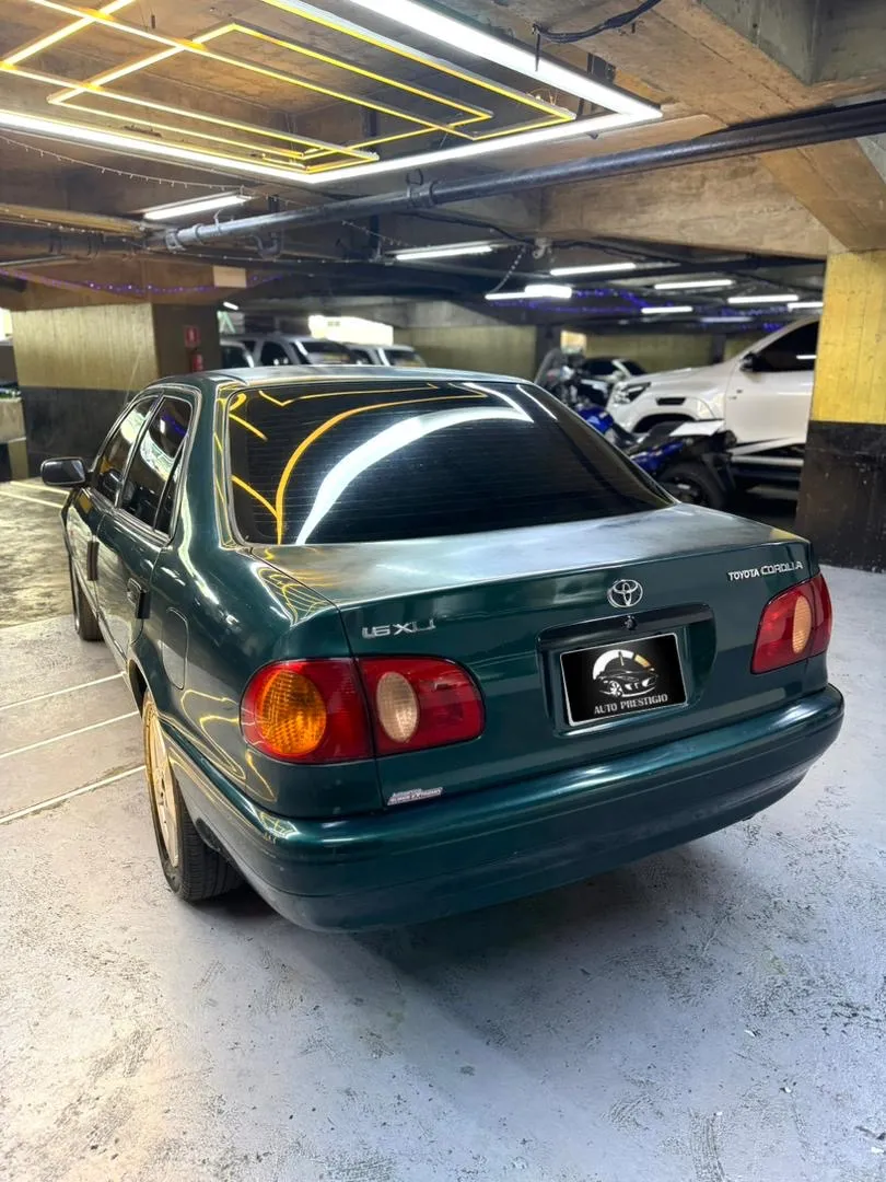 Toyota Corolla XLI 2011 Verde Caracas