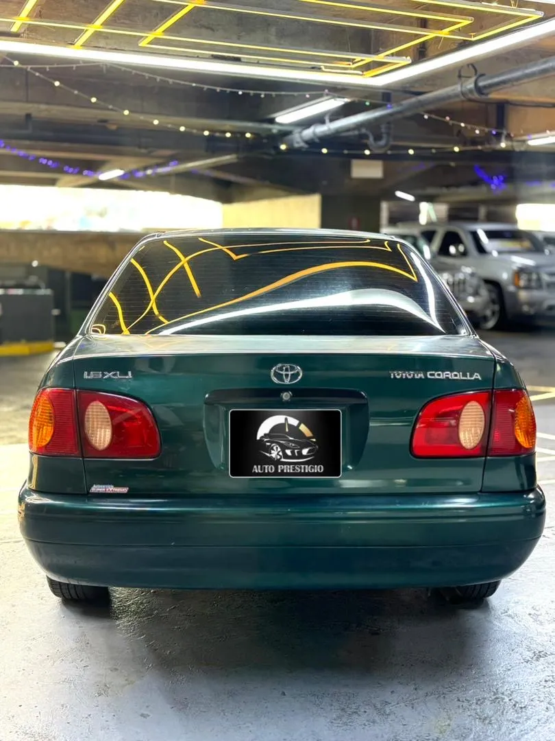 Toyota Corolla XLI 2011 Verde Caracas